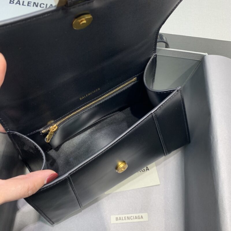 Replica Balenciaga Hourglass Black - near-authentic luxury replica handbag