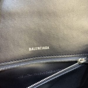 Replica Balenciaga Hourglass Silver - premium 1:1 fake handbag model