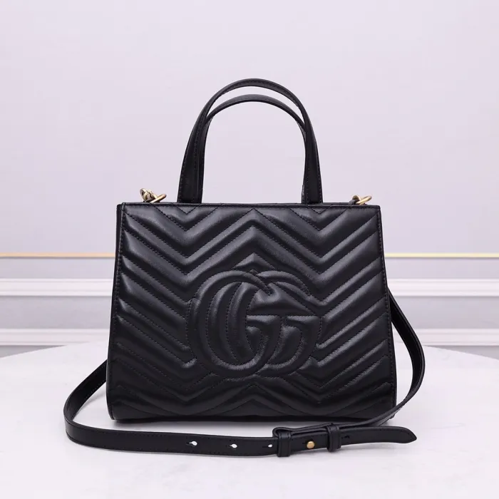 Replica GUCCI GG MARMONT MEDIUM TOTE BAG - best-selling designer handbag dupe