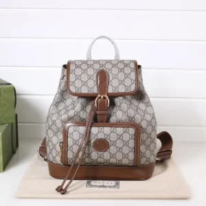 Replica GUCCI BACKPACK WITH INTERLOCKING G - best quality luxury bag dupe