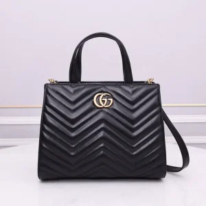 Replica GUCCI GG MARMONT MEDIUM TOTE BAG - top-rated replica designer bag