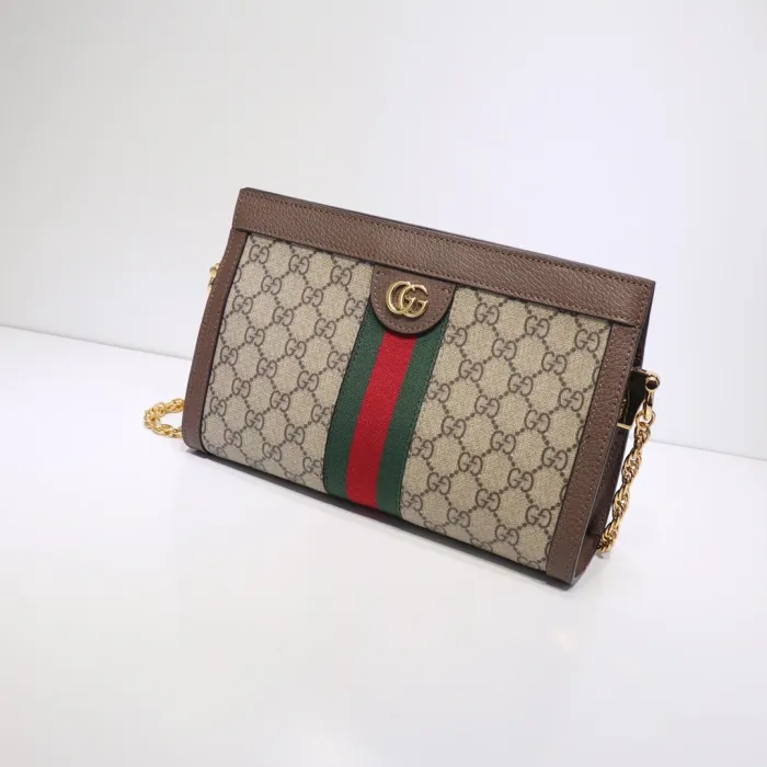 Replica GUCCI OPHIDIA GG SMALL SHOULDER BAG - premium-grade designer purse dupe