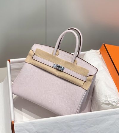 Replica Hermes Birkin Mauve Pale - best quality luxury bag dupe