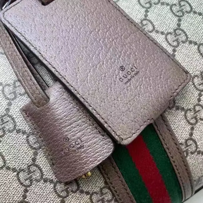 Replica Gucci Small Ophidia GG Web Duffle Bag - best quality luxury bag dupe