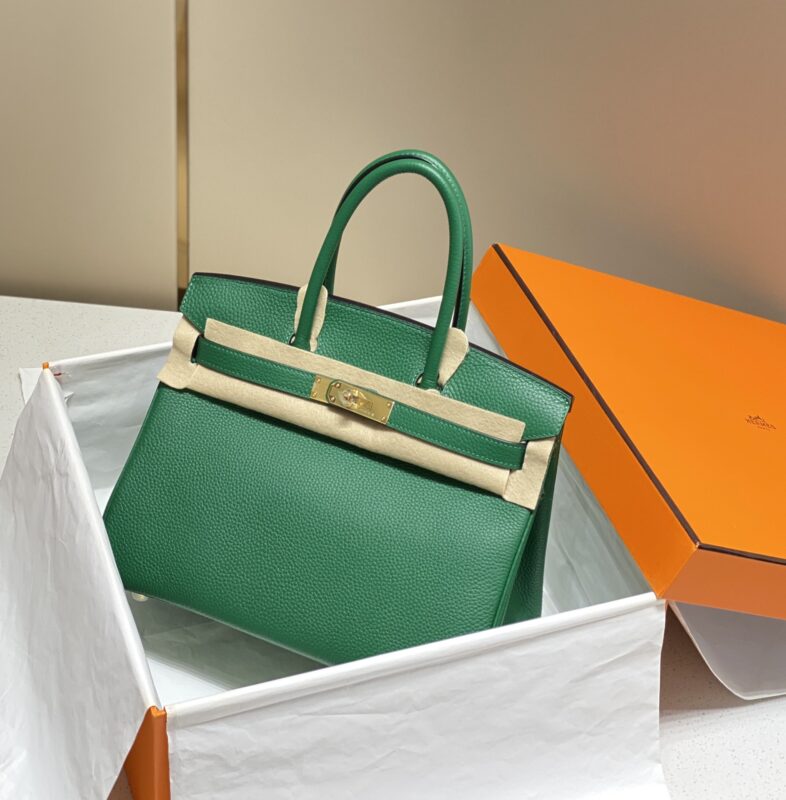 Replica Hermes Birkin Emerald - elite superclone designer purse