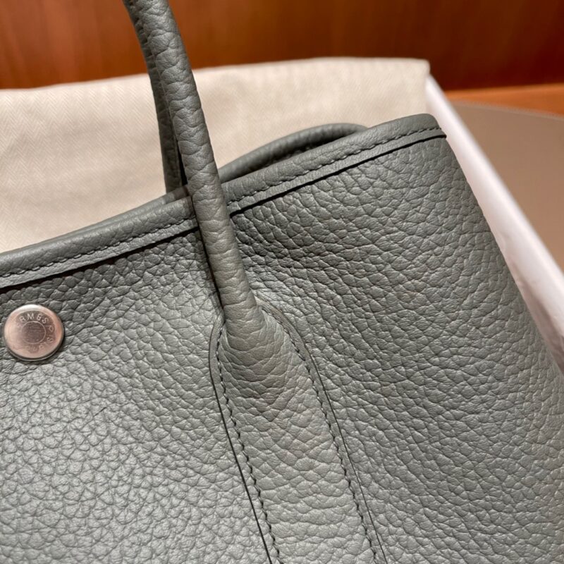 Replica Hermes Garden Party 30cm Vert Amande - ultra-realistic fake designer tote