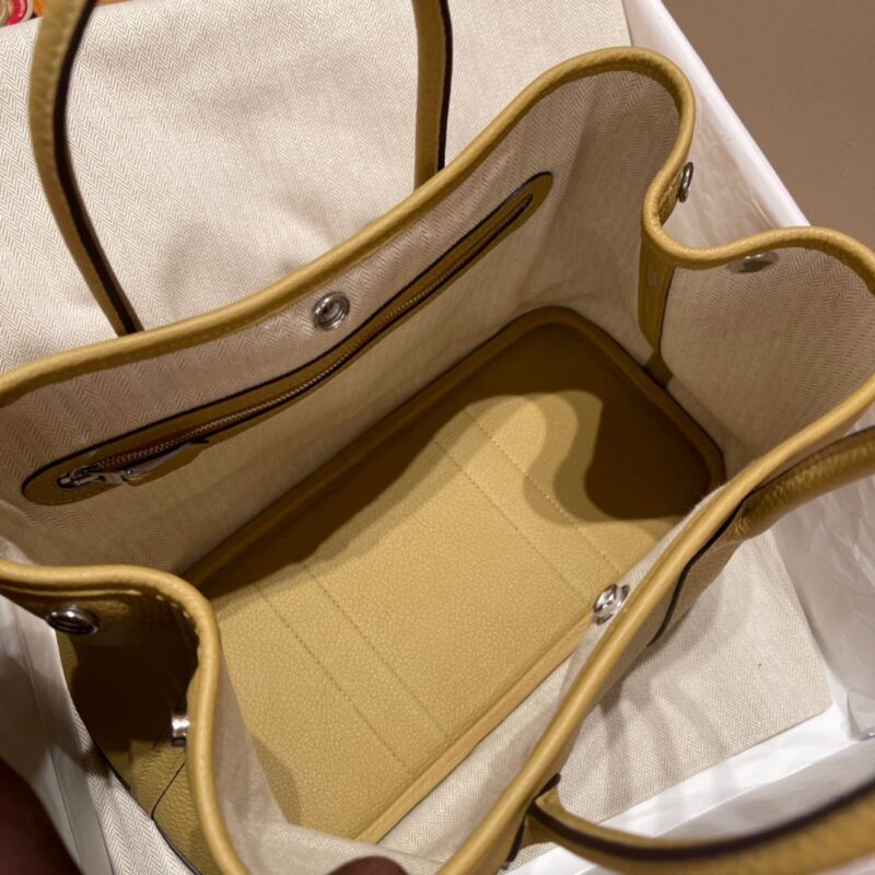 Replica Hermes Garden Party 30cm Cardamon Grey - elite superclone designer purse