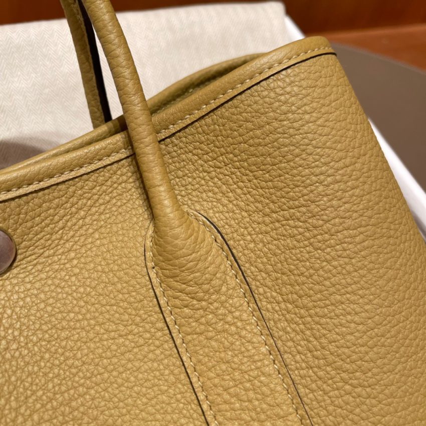 Replica Hermes Garden Party 30cm Cardamon Grey - ultra-realistic fake designer tote