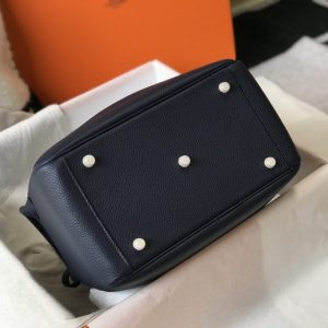 Replica Hermes Lindy Sapphire Blue - elite superclone designer purse