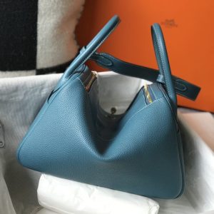 Replica Hermes Lindy Blue - premium 1:1 fake handbag model