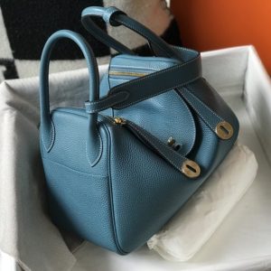 Replica Hermes Lindy Blue - elite superclone designer purse