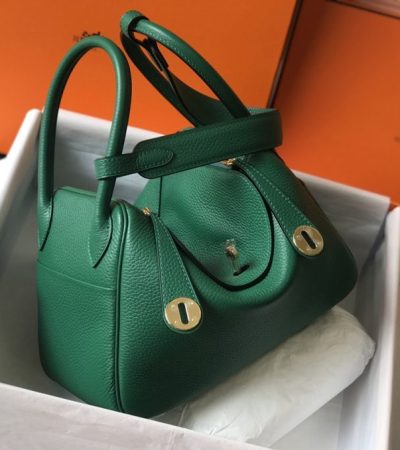 Replica Hermes Lindy Emerald - high-accuracy replica luxury purse