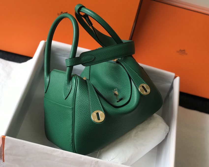 Replica Hermes Lindy Emerald - high-accuracy replica luxury purse