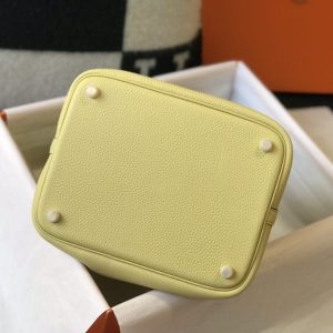 Replica Hermes Picotin Lock Yellow - realistic designer-inspired fake bag