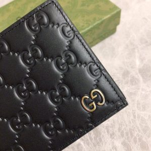 Replica Gucci Marmont GG Wallet Black - high-quality designer bag clone