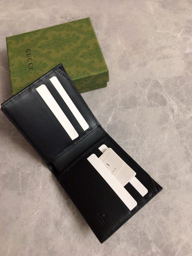 Replica Gucci Marmont GG Wallet Black - realistic designer-inspired fake bag