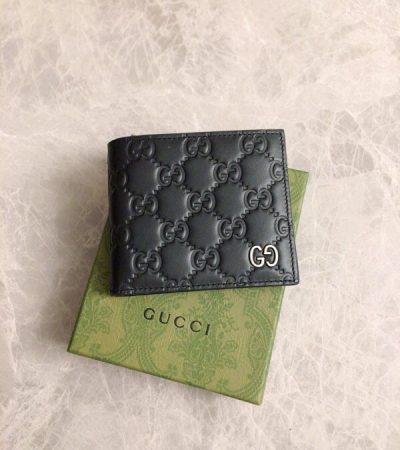 Replica Gucci Marmont GG Wallet Black - realistic designer-inspired fake bag