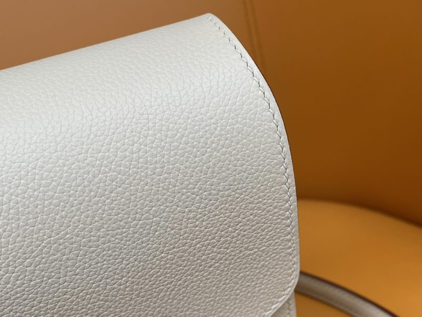 Replica Hermes Sac Roulis White - high-quality designer bag clone