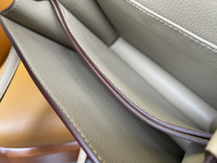 Replica Hermes Sac Roulis White - top-rated replica designer bag