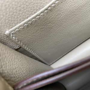 Replica Hermes Sac Roulis White - 1:1 designer replica handbag