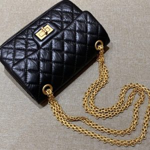 Replica CHANEL 2.55 Mini Bag Black - top-tier luxury replica shoulder bag