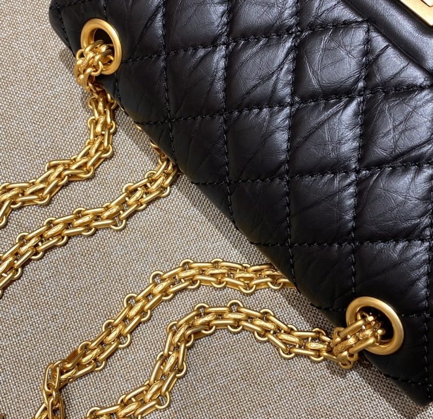 Replica CHANEL 2.55 Mini Bag Black - best quality luxury bag dupe