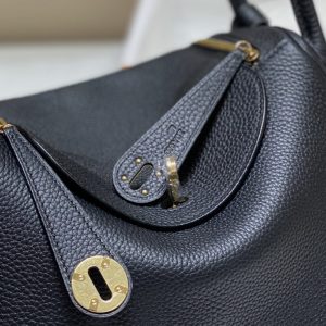 Replica Hermes Lindy Black - best-selling designer handbag dupe