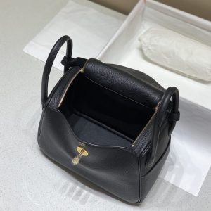 Replica Hermes Lindy Black - elite superclone designer purse