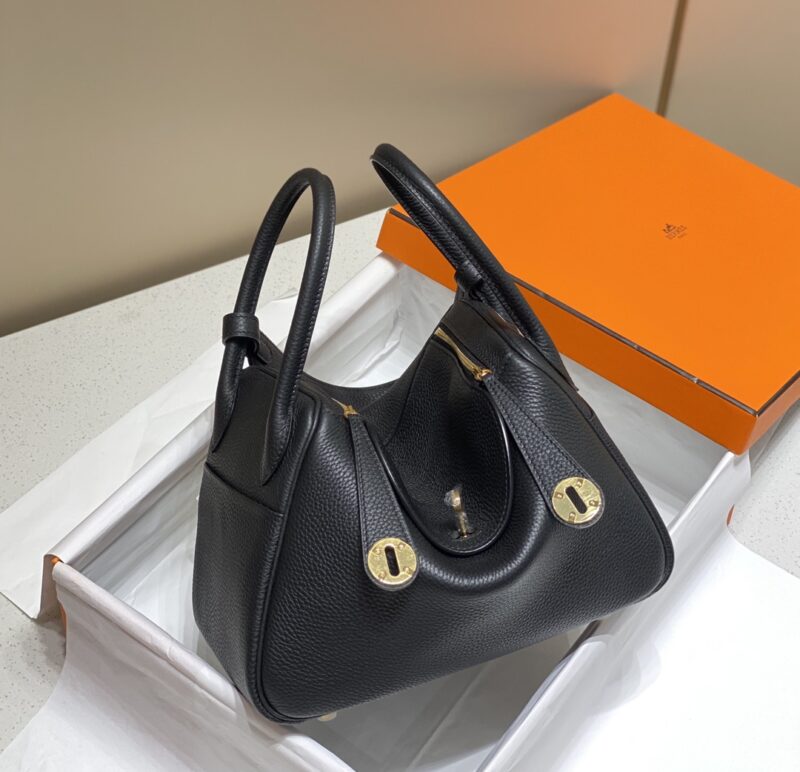 Replica Hermes Lindy Black - realistic designer-inspired fake bag