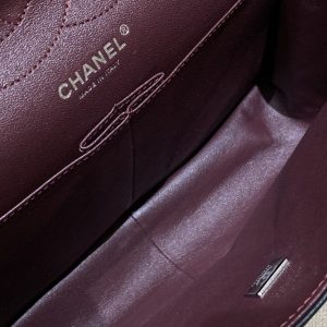 Replica CHANEL 2.55 Bag Black Silver - high-accuracy replica luxury purse