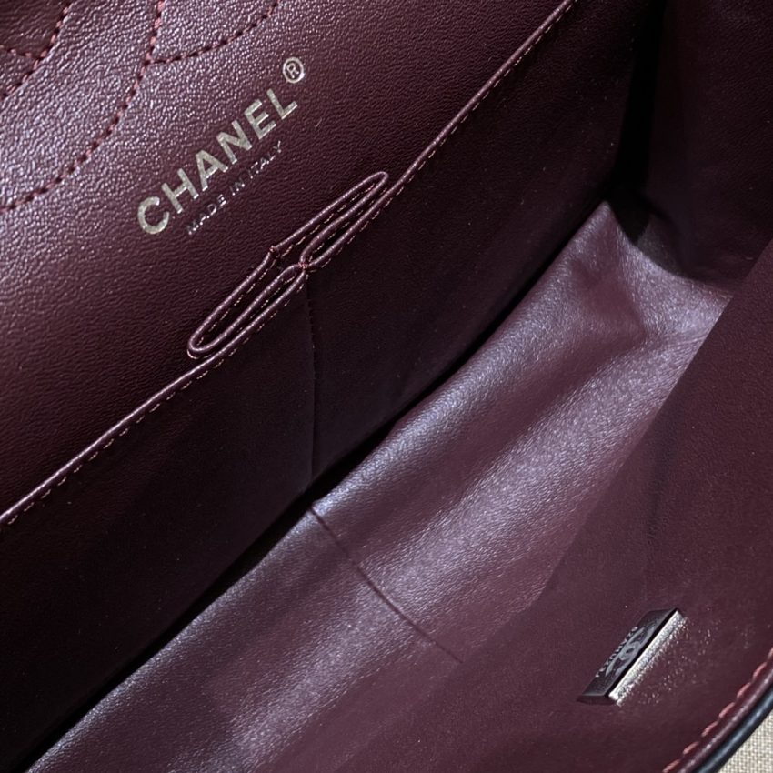 Replica CHANEL 2.55 Bag Black Silver - high-accuracy replica luxury purse