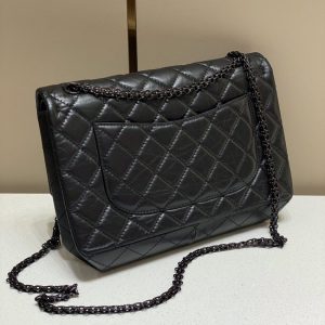 Replica CHANEL 2.55 Bag Large Black - premium-grade designer purse dupe