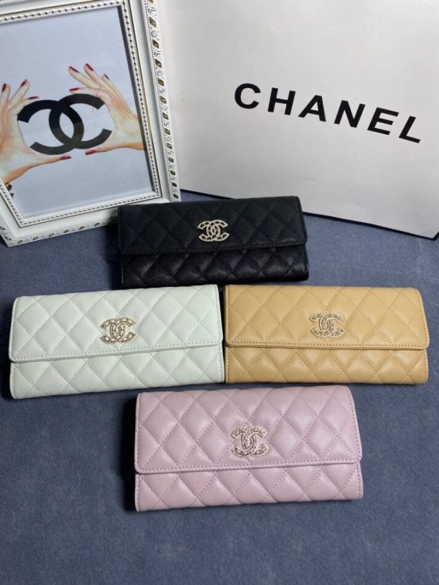 Replica Chanel Long Vertical Wallet - high-accuracy replica luxury purse