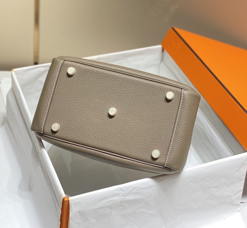 Replica Hermes Lindy Elephant Gray - high-accuracy replica luxury purse