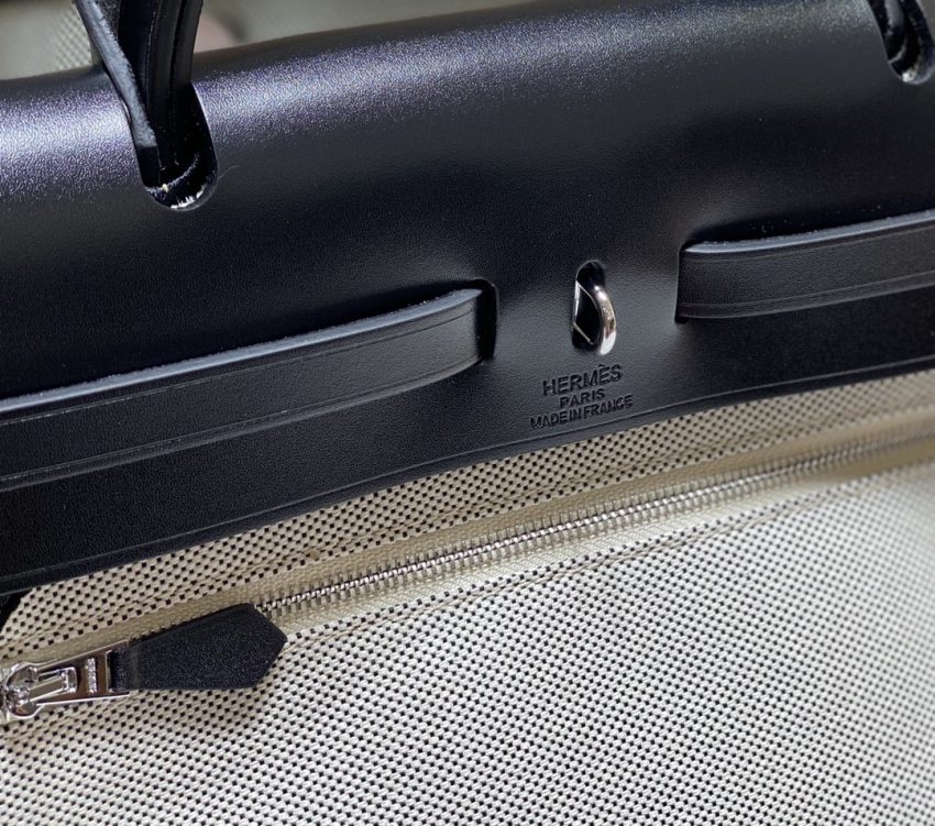 Replica Hermes Herbag 31cm Blue Horse - high-quality designer bag clone