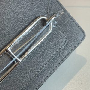 Replica Hermes Sac Roulis Grey - realistic designer-inspired fake bag