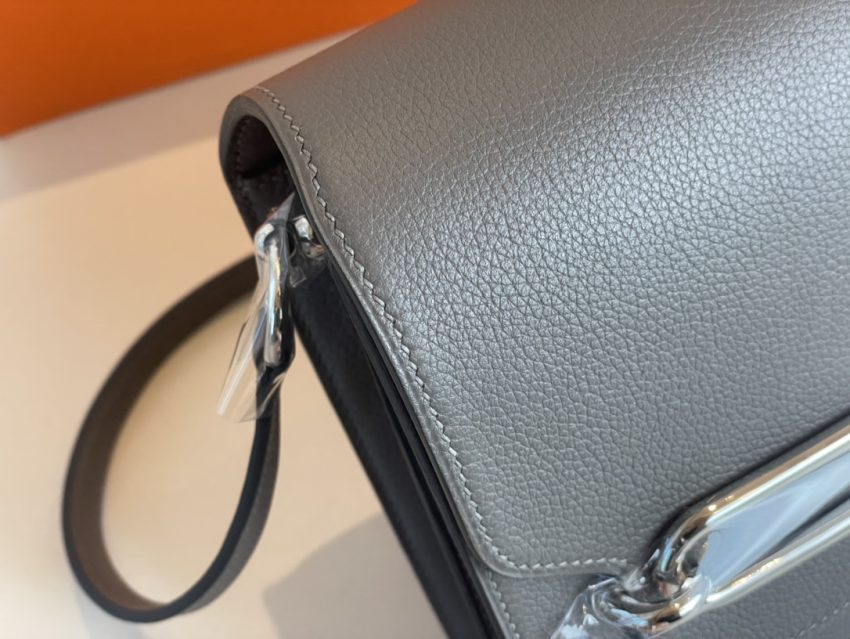 Replica Hermes Sac Roulis Grey - premium-grade designer purse dupe