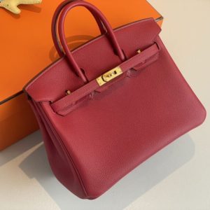 Replica Hermes Birkin Red - premium-grade designer purse dupe