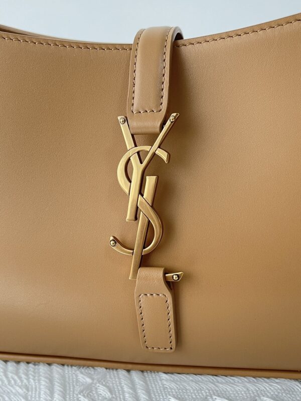 Replica YSL LE 5 A 7 Hobo Brown - high-quality designer bag clone