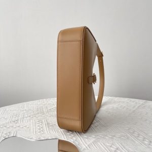 Replica YSL LE 5 A 7 Hobo Brown - 1:1 designer replica handbag