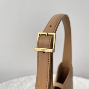 Replica YSL LE 5 A 7 Hobo Brown - top-tier luxury replica shoulder bag