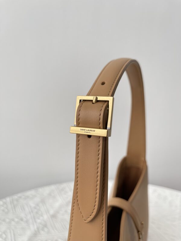 Replica YSL LE 5 A 7 Hobo Brown - top-tier luxury replica shoulder bag