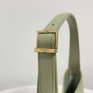Replica YSL LE 5 A 7 Hobo Olive - near-authentic luxury replica handbag