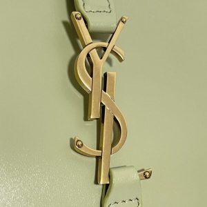 Replica YSL LE 5 A 7 Hobo Olive - high-end fake designer purse