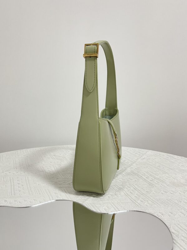 Replica YSL LE 5 A 7 Hobo Olive - premium 1:1 fake handbag model