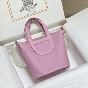 Replica Hermes The Loop Purple - top-tier luxury replica shoulder bag