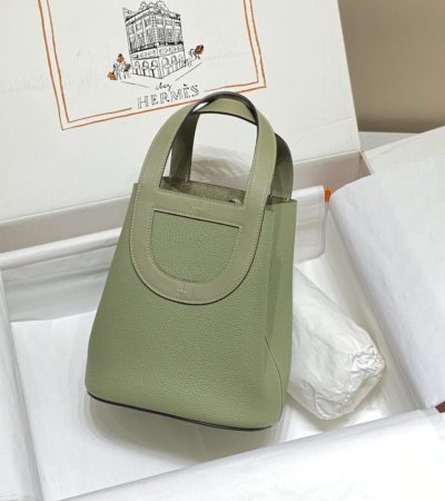 Replica Hermes The Loop Green - top-rated replica designer bag