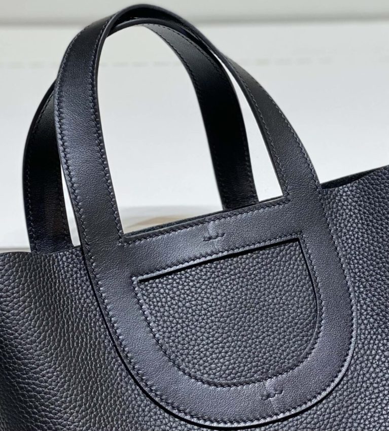Replica Hermes The Loop Black - best quality luxury bag dupe