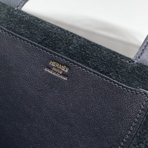 Replica Hermes The Loop Black - premium 1:1 fake handbag model