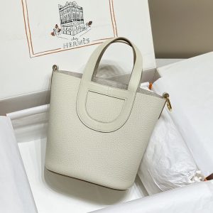 Replica Hermes The Loop White - high-end fake designer purse